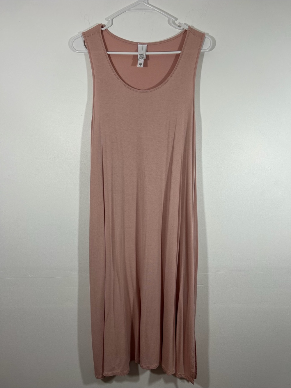 Everyday Scoop Neck Maxi Dress in Dusty Rose